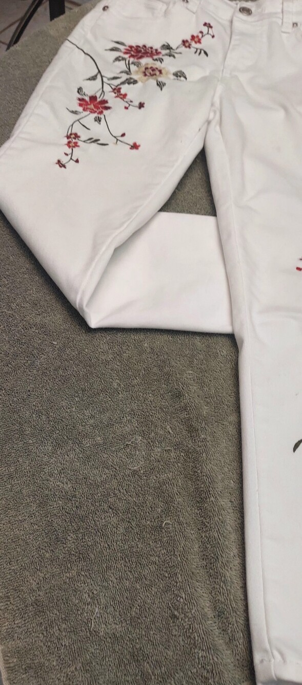 Sandpiper White Jeans